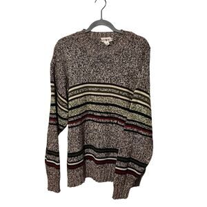 VTG J.Crew Oarsman Striped Cotton Sweater Men’s XL TALL 90s Y2K 
Retro FLAW